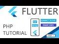 Flutter PHP-MySql tutorial part 3 Insert data