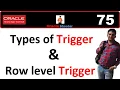 Apps Technical 75 How to create Trigger and How to use Row level Trigger in PLSQL