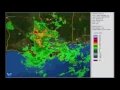 Radar of the 56 hour storm that dumped historic rains on Louisiana August 2016