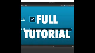 Unity UI Settings Menu Tutorial Nova