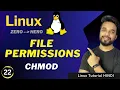 Linux File Permissions For Beginners HINDI Linux CHMOD Command