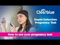 How to Use Clearblue Rapid Detection New Zealand only