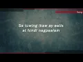 HINDI MO BA ALAM - Siakol (Lyric Video) OPM