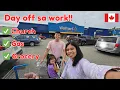Grocery day at Walmart Prince George British Columbia Buhay Canada