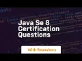 java se 8 certification questions