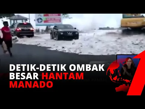 Ombak Besar Hantam Pantai di Manado | tvOne