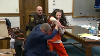 Taylor Schabusiness Attacks Lawyer Case Interrogation Arrest Story taylor attacks her attorney