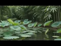 Zen Bamboo Forest Lotus Pond 10 Hours Deep Sleep Focus for Inner Peace