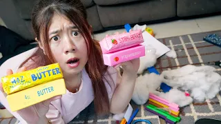 MEMBUAT SQUISHY BUTTER VIRAL SENDIRI!!