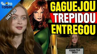 DEU MOLE! SADIE SINK PRATICAMENTE CONFIRMA QUE É JEAN GREY DOS X-MEN DO MCU