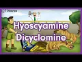 Hyoscyamine Dicyclomine Mnemonic for USMLE