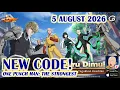 NEW CODE ONE PUNCH MAN The Strongest 2 Giftcodes Redeem 4 August 2026 - Mobile Game Android