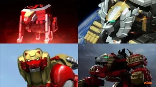 power rangers summon the lion zords mighty morphin ninja steel power rangers official