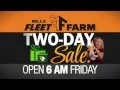 Mills Fleet Farm 2 Day Sale -
