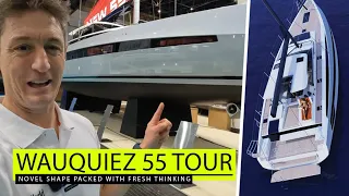 Wauquiez 55 first look – novel hull shape for a €2m centre cockpit cruiser packed with ideas