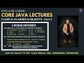 2 Core Java Lectures - Classes Objects