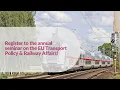 Download Lagu EU Transport \u0026 Railway Affairs (ETCR) | July 2022 - Bruges \u0026 study visits