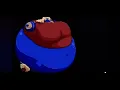 Blueberry inflation pixel girl