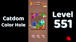 Catdom Color Hole Level 551 Screenshot
