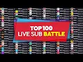 Download Lagu Top 100 Live Sub Battle | MrBeast, Topper Guild \u0026 More