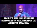 Lagu ASKOFU GWAJIMA: SIKILIZA AKILI HII KUHUSIANA NA MATUMIZI YA AKILI BANDIA  (AI)
