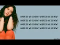 Gracie Abrams - Where Do We Go Now? (lyrics)