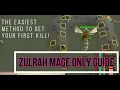THE EASIEST WAY TO KILL ZULRAH - Mage Only Guide Using Safespots