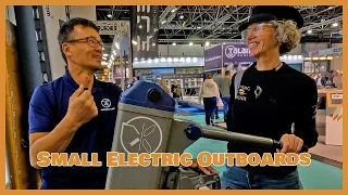 Exploring Small Electric Outboards at the Düsseldorf Boat Show | Remigo, ePropulsion, Temo & More!