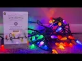 Wondershop 60 twinkling c6 multicolor LED lights