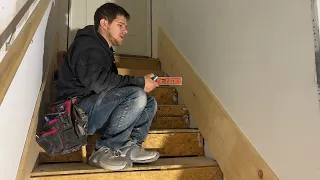 Layout and Marking Stair Skirtboard