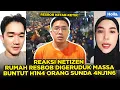 Lagu REAKSI NETIZEN RUMAH RESBOB DIGERUDUK MASSA BUNTUT H1N4 ORANG SUNDA