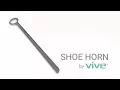 Shoe Horn by Vive - Long Handled Shoe Horn for Boots Shoes and More