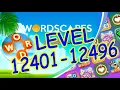 WordScapes Level 12401-12496 Answers Master Level