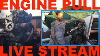 PULLING THE YANMAR ENGINE LIVE FROM THAILAND (A REALTIME EVENT)