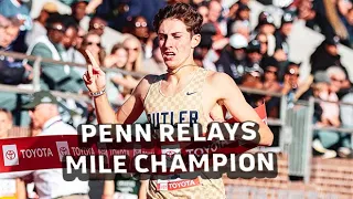 Notre Dame Signee Drew Griffith Controls Boys Mile At 2024 Penn Relays In 4 03