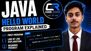 Hello World in Java Explained Java Tutorial