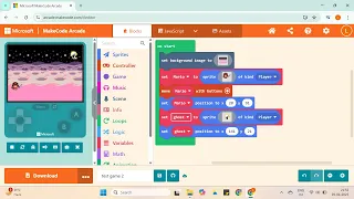 MakeCode Arcade Game Basics Sprites Backgrounds Movement More