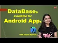 DataBase used for Android Apps SQLite vs FireBase Android Development Tutorial 2020