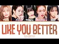 [CORRECT] fromis_9 LIKE YOU BETTER Lyrics (Color Coded Lyrics)