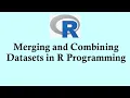 R programming for beginners Merging data frames in R