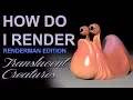 How Do I Render Translucent Creatures Renderman Maya