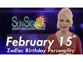 February 15th Zodiac Horoscope Birt ay Personality - Aquarius