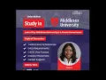Exclusive Webinar Session with Middlesex University