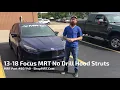 2013 - 2018 Ford Focus MRT Hood Strut Kit 80J140 - Video 3 of 1