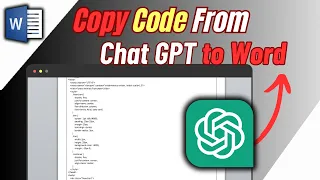 How To Copy Code From Chatgpt To Microsoft Word Easy Guide