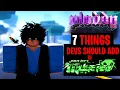 7 THINGS PM DEVELOPERS SHOULD ADD PROJECT MUGETSU ROBLOX