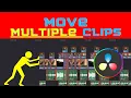 5 Ways to Move Multiple Clips in DaVinci Resolve 18