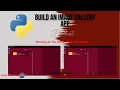 Image gallery app build in Python Part 2 Working on the Folder Page Template