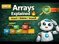 Arrays Explained in 5 Minutes Insert Delete Search UGC NET CS Day 4