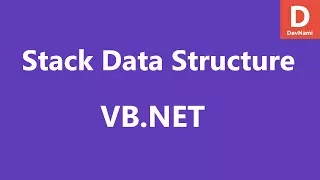 VB Net Stacks